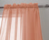 Adore the Decor™ Sheer Rod Pocket 54 x 84in. Single Curtain Panel